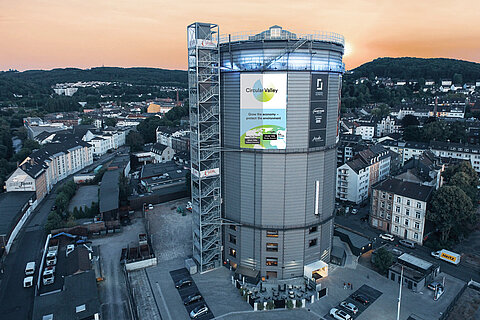 Gas tower Wuppertal, venue of Demo Day 2021