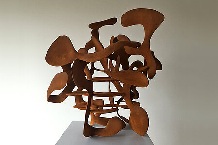 Stahlskulptur Hedge#4 von Tony Cragg