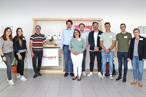 Gruppenbild der Teilnehmenden am Circular Insights-Workshop der Coroplast Group