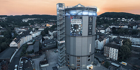 Gaskessel Wuppertal, Standort der Circular Economy Accelerator GmbH.