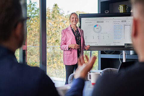 Tabea Lorenz quickly realized that her strengths lied within the IT world.