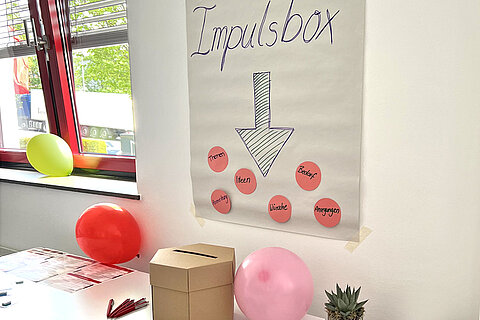 Pulse box for anonymous suggestions