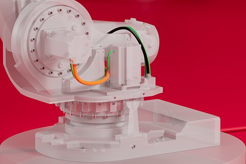 Our product innovations for industry in exemplary application for robotics.